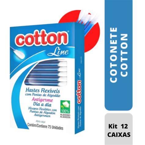 Hastes Flex Veis Cotton Line Kit Caixas Cir Rgica Polo