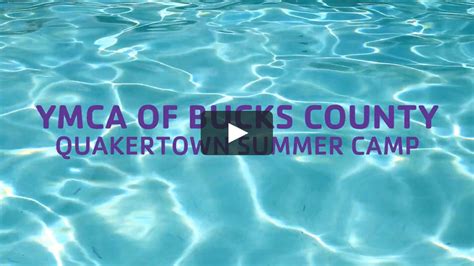 Summer Camp at YMCA of Bucks County | Quakertown on Vimeo