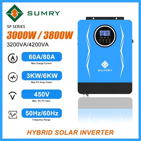 Sumry Hybrid Inverter Kw Kw V To V Inverter Solar Inverter