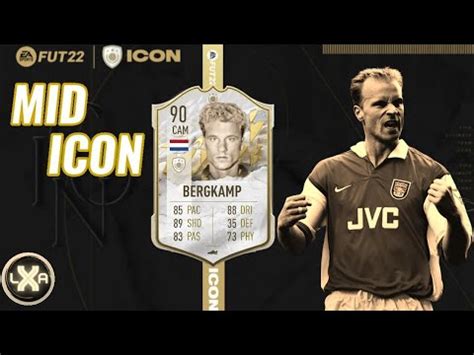 Fifa Dennis Bergkamp Mid Icon Player Review Ultimate Team