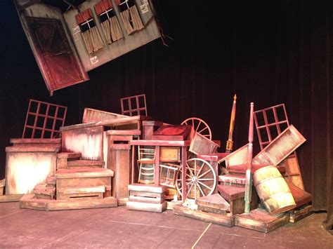 The Barricade In Les Miserables Designed By Tim Wisgerhof Set Design