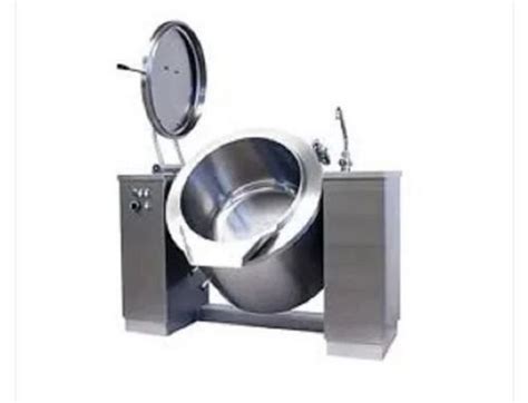 Stainless Steel Tilting Boiling Pan For Commercial Kitchen at 126000.00 ...