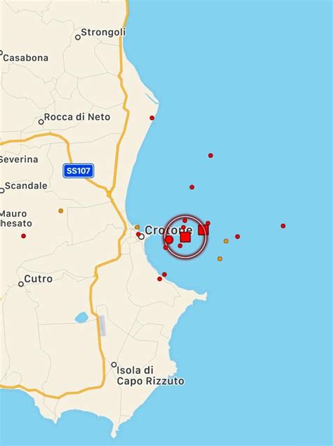 Terremoto In Calabria Nuova Forte Scossa A Crotone MAPPE E DATI