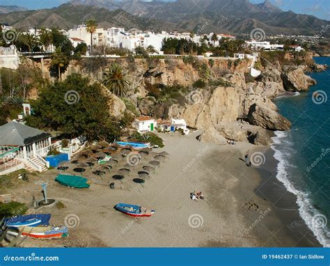 Nerja, Spain. Cuevas De Nerja - Famous Caves. Natural Landmark And One ...