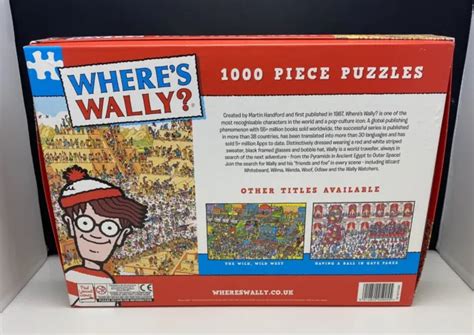 WHERES WALLY 1000 Piece Jigsaw Puzzle The Last Days Of The Aztecs