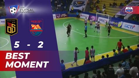 BEST MOMENT BLACKSTEEL MENGGILA LAWAN MENYERAH LIGA FUTSAL