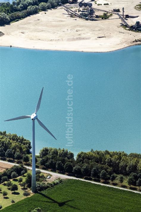 Emmerich Am Rhein Von Oben Windenergieanlagen Wea Windrad Auf