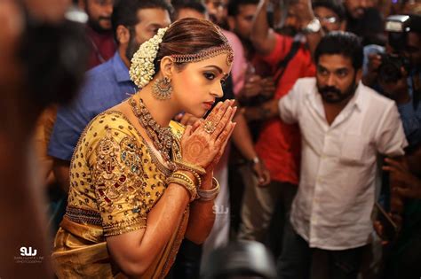 bhavana wedding  south indian actress