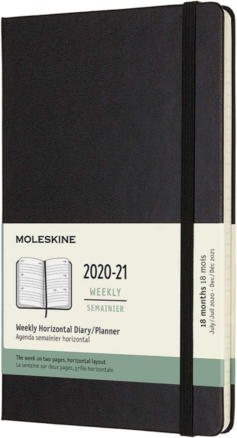 Moleskine Agenda Settimanale Orizzontale Agenda Tascabile Mesi