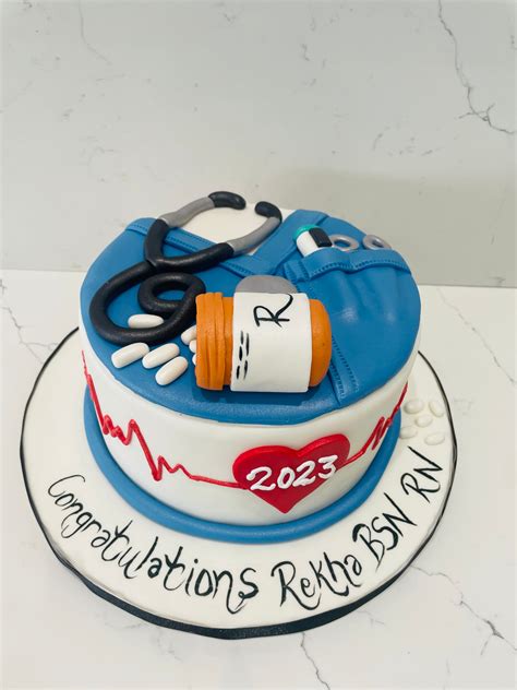 Rn Doctor Theme Fondant Cake Rashmis Bakery