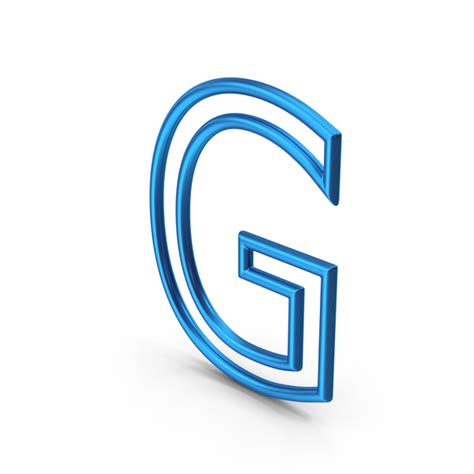 Blue Letter G Png Images And Psds For Download Pixelsquid S117364048