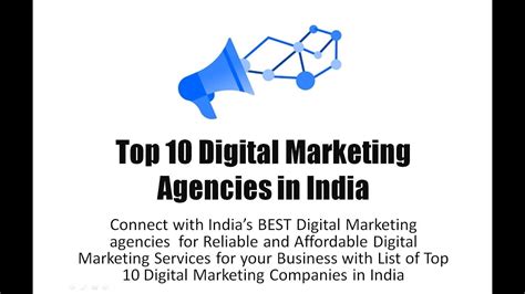 Top 10 Digital Marketing Agencies In India Youtube