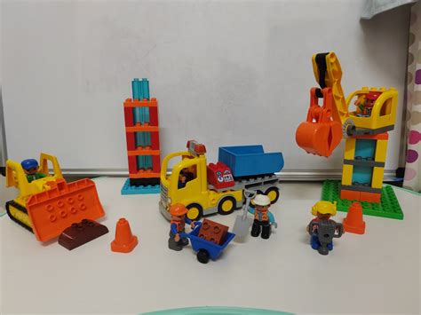 Duplo Lego Construction Site Set Hobbies Toys Toys Games On Carousell