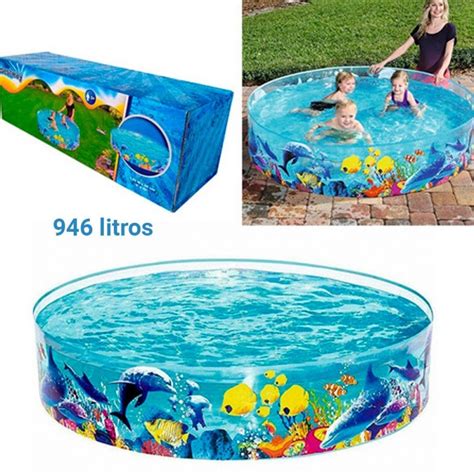 Piscina Infantil 946 Litros Redonda Bestway Tamanho U