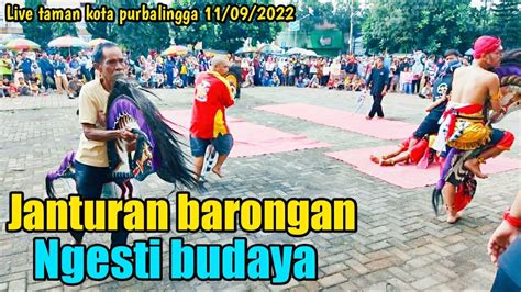 EBEG NGESTI BUDAYA JANTURAN BARONGAN JANTURAN EBEG PURBALINGGA YouTube