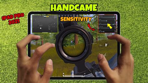 HANDCAME PUBG MOBILE SENSITIVITY AND CONTROL FULL GYRO IPAD