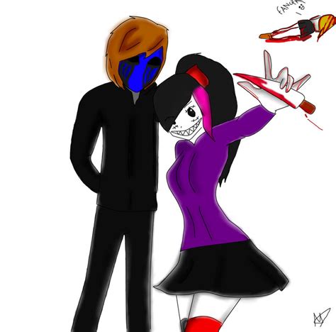 Eyeless Jack And Nina The Killer By Janamillareme On Deviantart