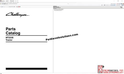 Agco Challenger NA [01.2021] Parts Books & Workshop Service Manuals ... 