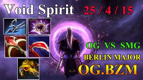 Bzm Void Spirit Rampage Og Vs Smg Berlin Major Dota Dota