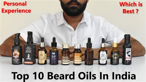 Top 10 Beard Oils In India Best Beard Growth Oils Personal Experience Youtube