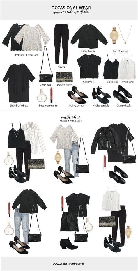 Black And White Capsule Wardrobe Fashion Capsule Wardrobe Capsule