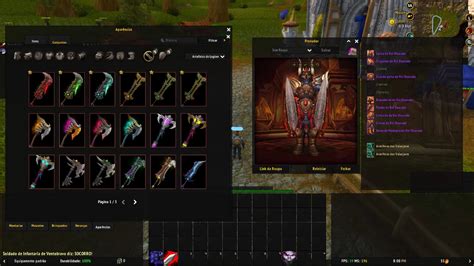 Conta Wow Warrior Com Cm Mop Set Elite Legion Mage Tower Blizzard Dfg