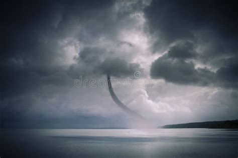 Ocean Tornado Stock Image Image Of Scene Environment