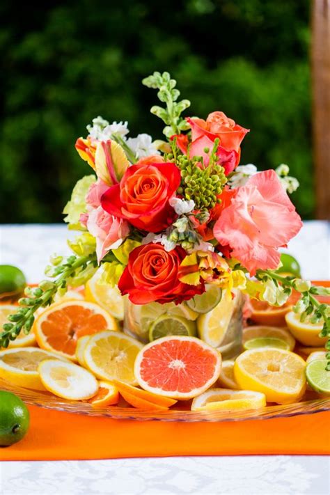 Bright And Colorful Citrus Wedding Inspiration Citrus Wedding Orange Wedding Colors Peach