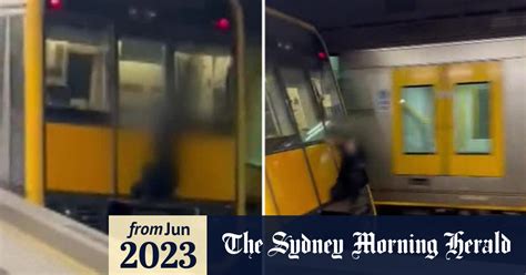 Video Teen Filmed Train Surfing On Carriage