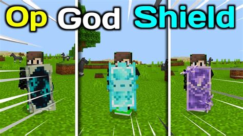 Super Op Shields Mods For Minecraft Minecraft Pe Mods Addon