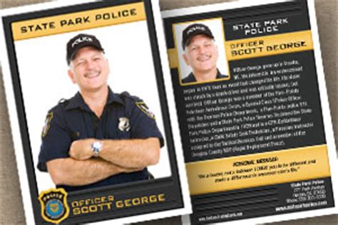 Police Custom Trading Cards