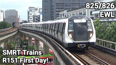 First Day R Smrt Trains East West Line Ride Youtube