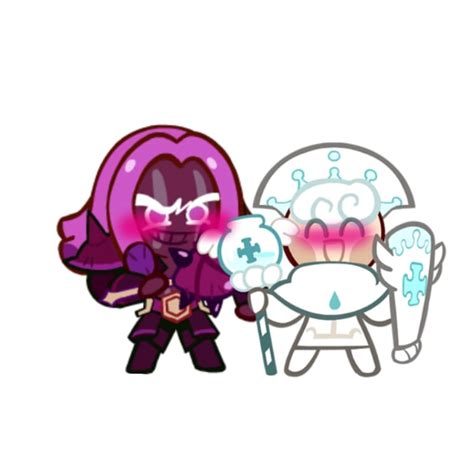 Purple Yam Cookie X Milk Cookie Sprite Edit By 2cherrysakura2 On Deviantart