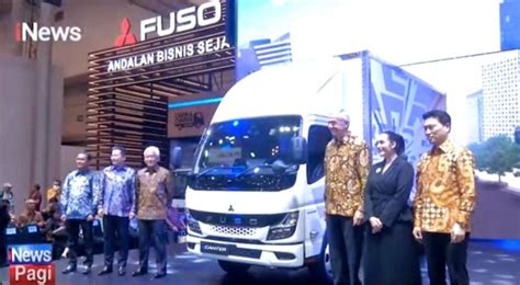 Mitsubishi Fuso Hadirkan Inovasi Truk Listrik Canggih Pertama ECanter