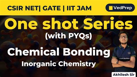 Chemical Bonding One Shot Series With Pyqs Iit Jam Csir Net