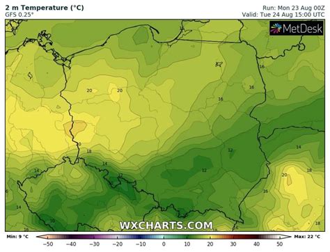 Pogoda na dziś wtorek 24 sierpnia Walka jesieni i lata w pogodzie nad