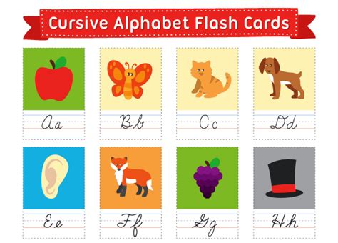 Buy Cursive Alphabet Flash Cards and download