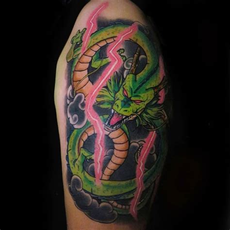 Shenron Tattoo Ideas Featuring Iconic Dragon Imagery