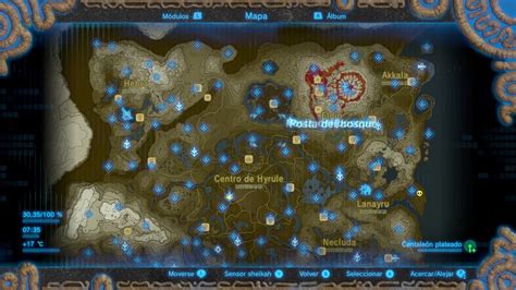 El Mapa De Hyrule En Zelda Breath Of The Wild Esta Inspirado En Una Images