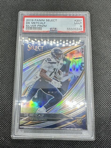 Panini Select Field Level Silver Prizm Dk Metcalf Rc