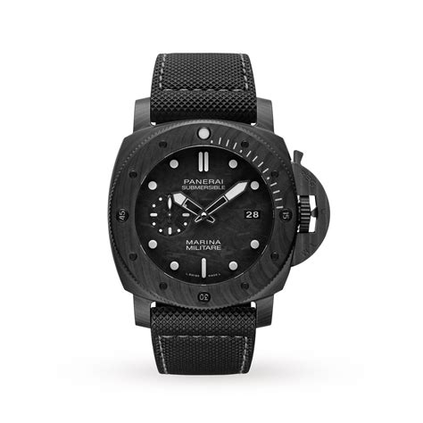 Panerai Submersible Marina Militare Carbotech Mm Pam Watch