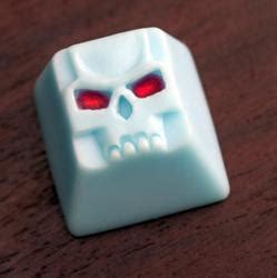 Clack Factory Zwei Color Skulls Keycap Archivist