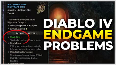 Diablo Nightmare Dungeons Need Help Infinite Magic Find Youtube