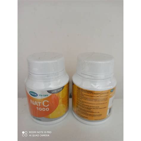 Jual Nat C Vit C Isi Tablet Shopee Indonesia