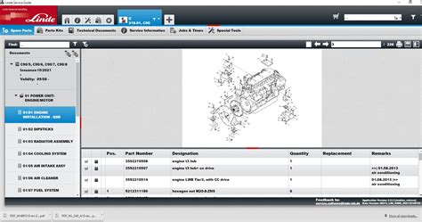 Linde Spare Parts Catalog Service Information Program Linde Service