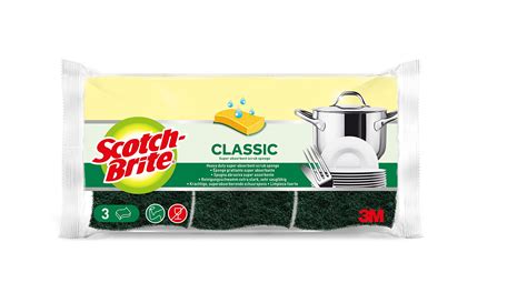 Buy Scotch-Brite Scouring Pad Green Cellulose - Classic | International Shipping Available