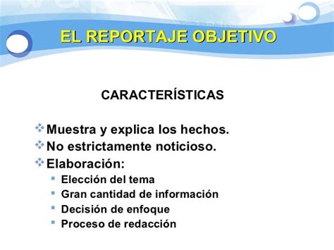 El Reportaje