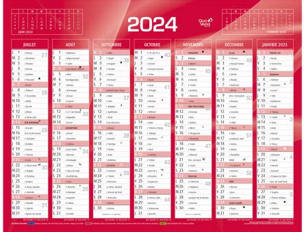 Quo Vadis Calendrier De Banque Rouge X Mm Achat Vente