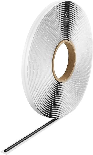 Poppstar cordon adhésif rond en butyle 10 m x 6 mm Mastic butyle