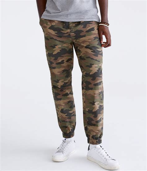 Aéropostale Camo Stretch Twill Joggers Hamilton Place